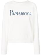 Maison Kitsuné Parisienne Sweatshirt - White