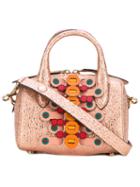 Anya Hindmarch - Vere Mini Barrel Flip Bag - Women - Leather - One Size, Grey, Leather