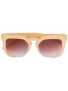 Grey Ant 'temple' Sunglasses - Nude & Neutrals