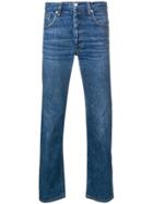 Helmut Lang Vintage 1990's Slim Jeans - Blue