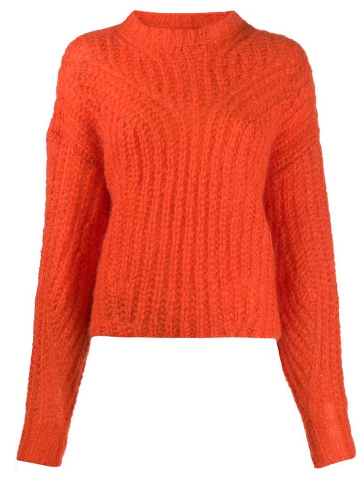 Isabel Marant Chunky Irren Jumper - Orange