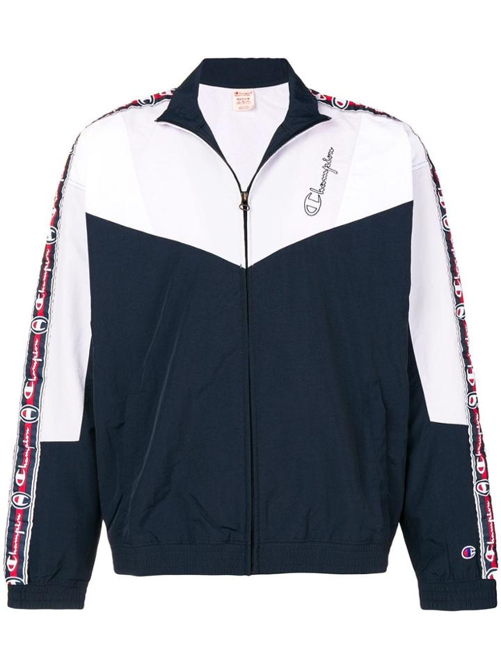 Champion Logo Sports Jacket - Blue