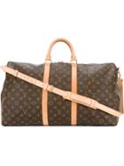 Louis Vuitton Vintage Keepall 55 Travel Hand Bag - Brown
