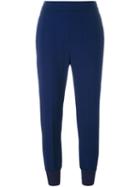 Stella Mccartney 'julia' Trousers, Women's, Size: 40, Blue, Viscose/acetate/spandex/elastane/cotton