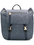 Borbonese Foldover Top Backpack - Grey