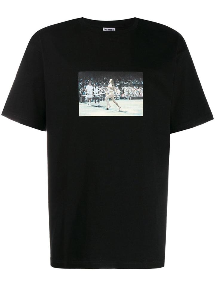Paterson. Photographic Print T-shirt - Black