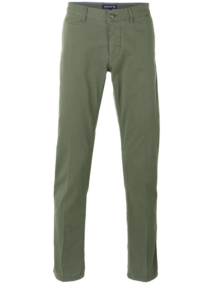 Woolrich Classic Chino Trousers - Green