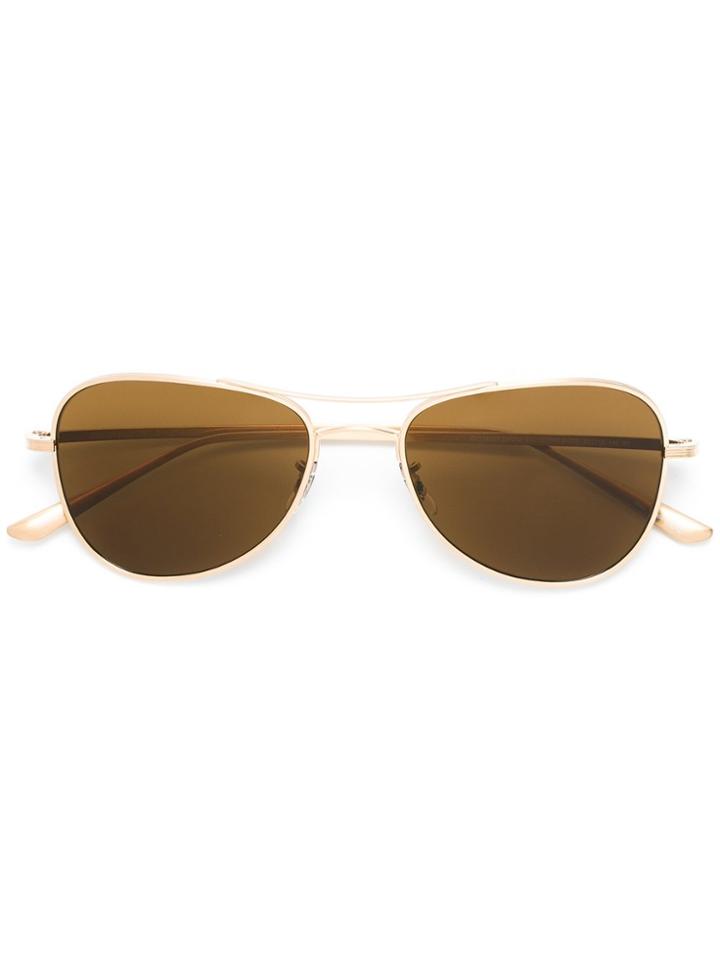 Oliver Peoples 'executive Suite' Sunglasses - Metallic