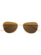 Oliver Peoples 'executive Suite' Sunglasses - Metallic