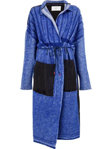 Quetsche Robe Coat - Blue