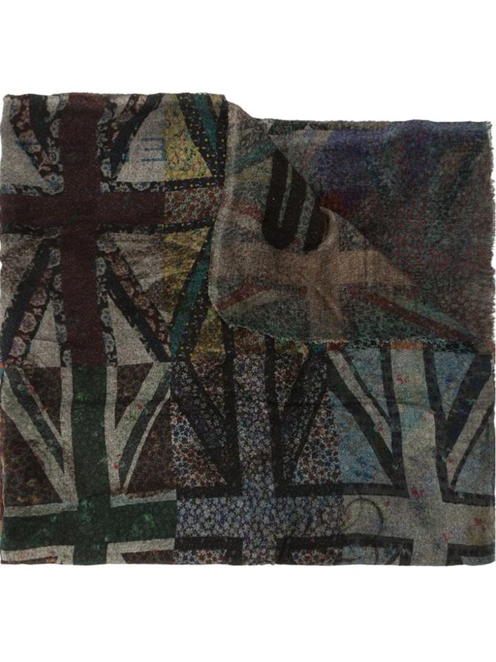 Faliero Sarti 'new Regina' Scarf - Green