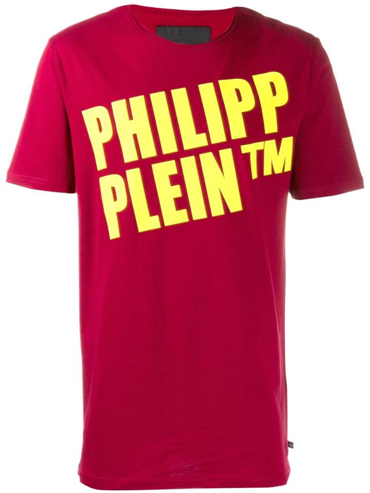 Philipp Plein Logo T-shirt - Red