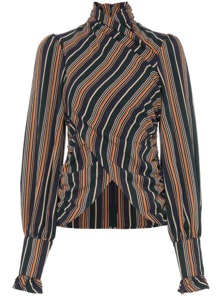 Beaufille Kahlo High Neck Blouse - Green