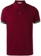 Moncler Classic Polo Top, Men's, Size: Medium, Red, Cotton