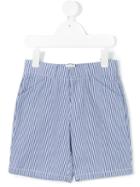 Carrèment Beau - Striped Shorts - Kids - Cotton - 6 Yrs, White
