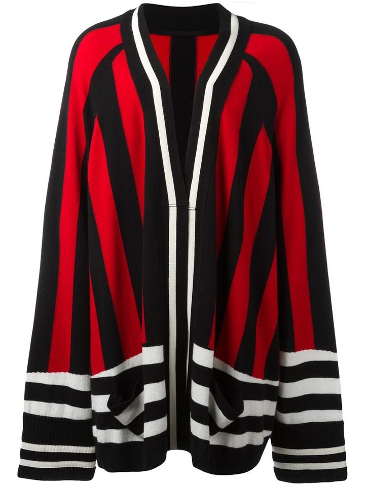 Haider Ackermann Oversized Open Cardigan, Men's, Size: Xs, Black, Wool/cashmere