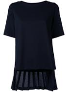 Clane - Oversized Short Sleeve T-shirt - Women - Polyester/polyurethane/rayon - 1, Black, Polyester/polyurethane/rayon