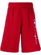 Champion Drawstring Logo Shorts - Red