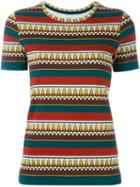 Tory Burch Striped T-shirt, Women's, Size: Xs, Cotton