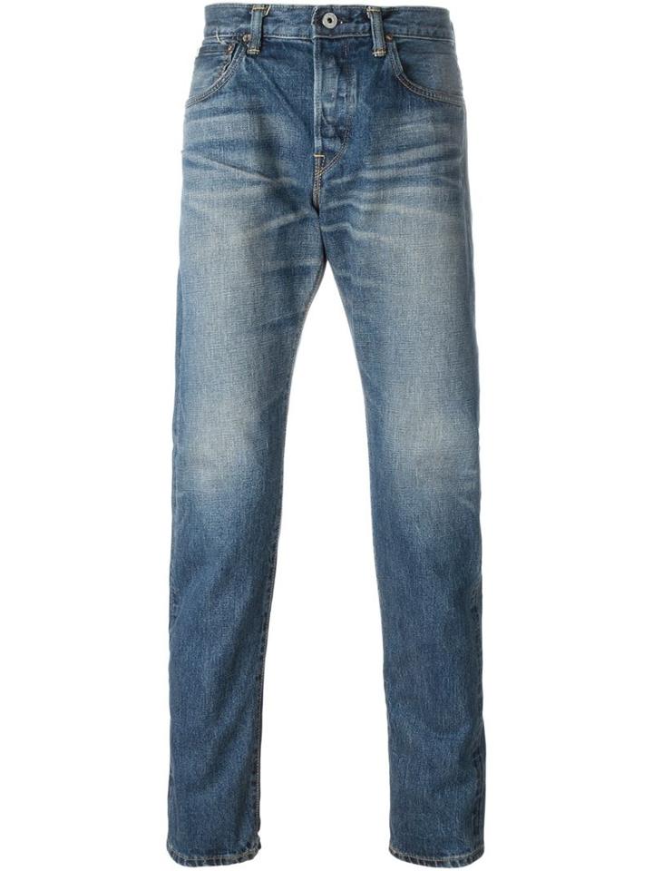 Edwin Ed-55 Relaxed Tapered Jeans, Men's, Size: 32, Blue, Cotton