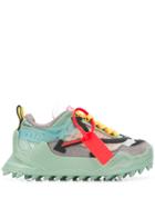 Off-white Graphic Print Low-rise Trainers - Green