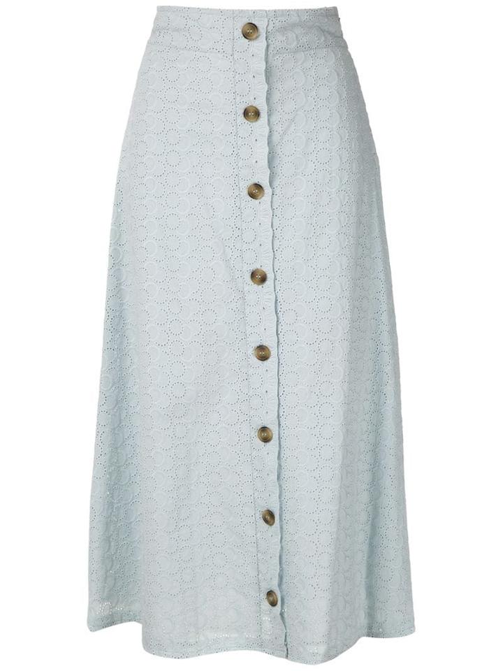 Nk Kamila Midi Skirt - Blue