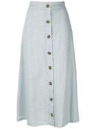 Nk Kamila Midi Skirt - Blue