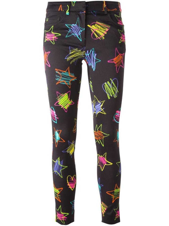 Moschino Star Print Skinny Trousers