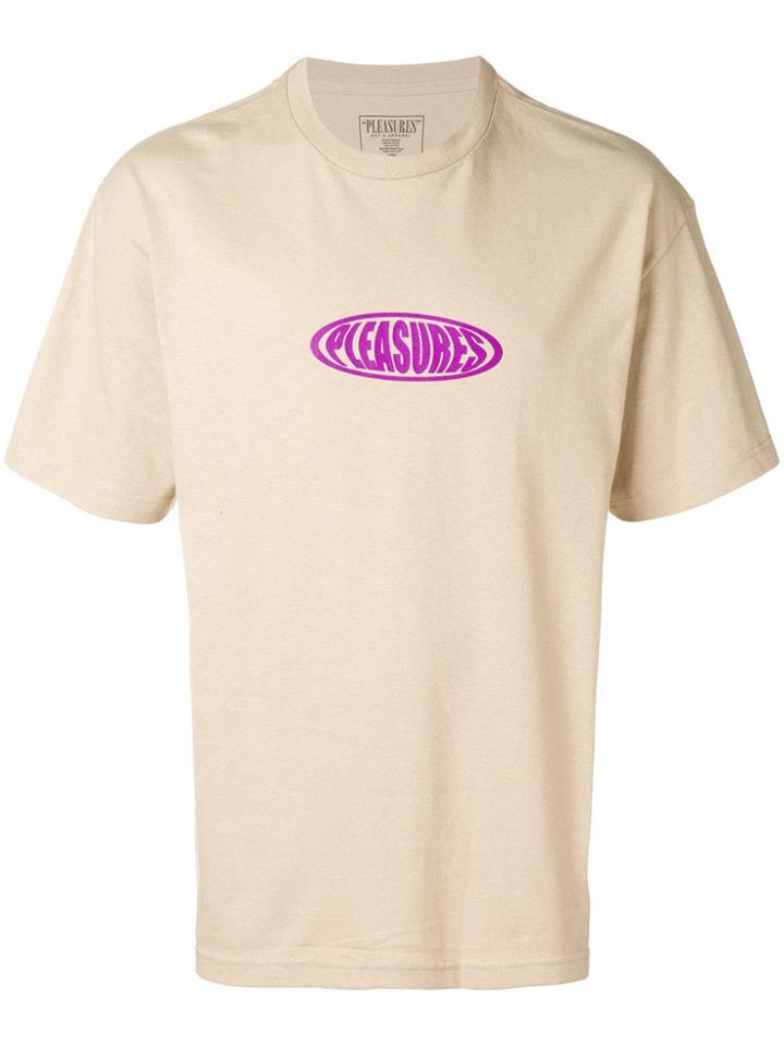 Pleasures Bubble Printed T-shirt - Nude & Neutrals