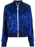 Off-white Sequin Jacket - Blue