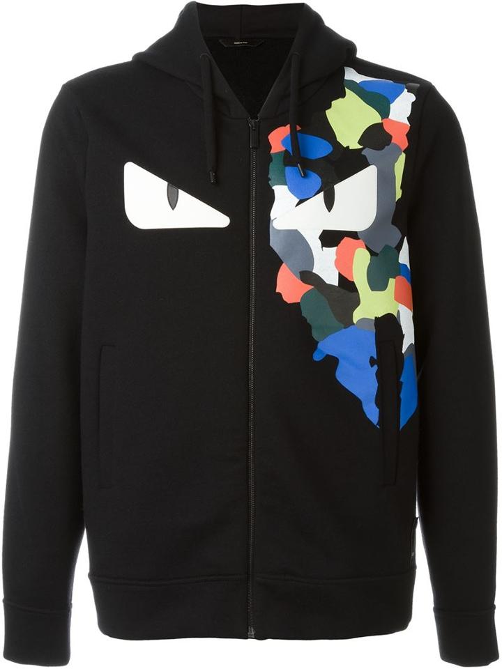 Fendi Bag Bugs Zip Hoodie