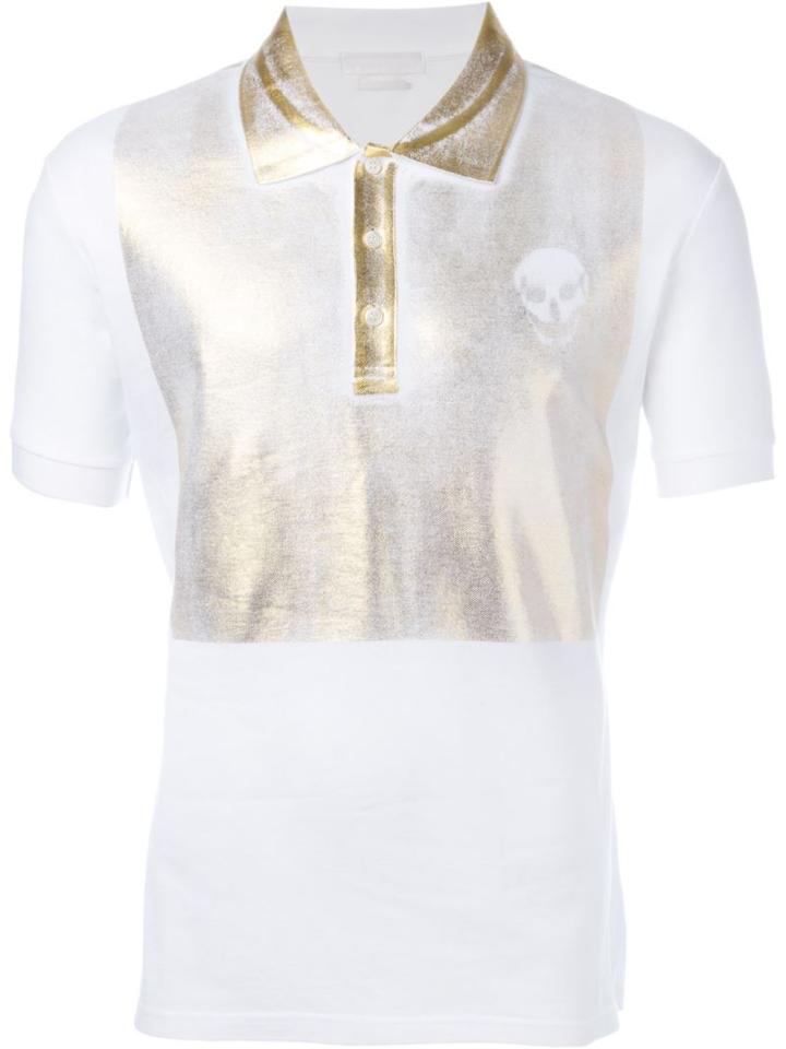 Alexander Mcqueen Skull Print Polo Shirt