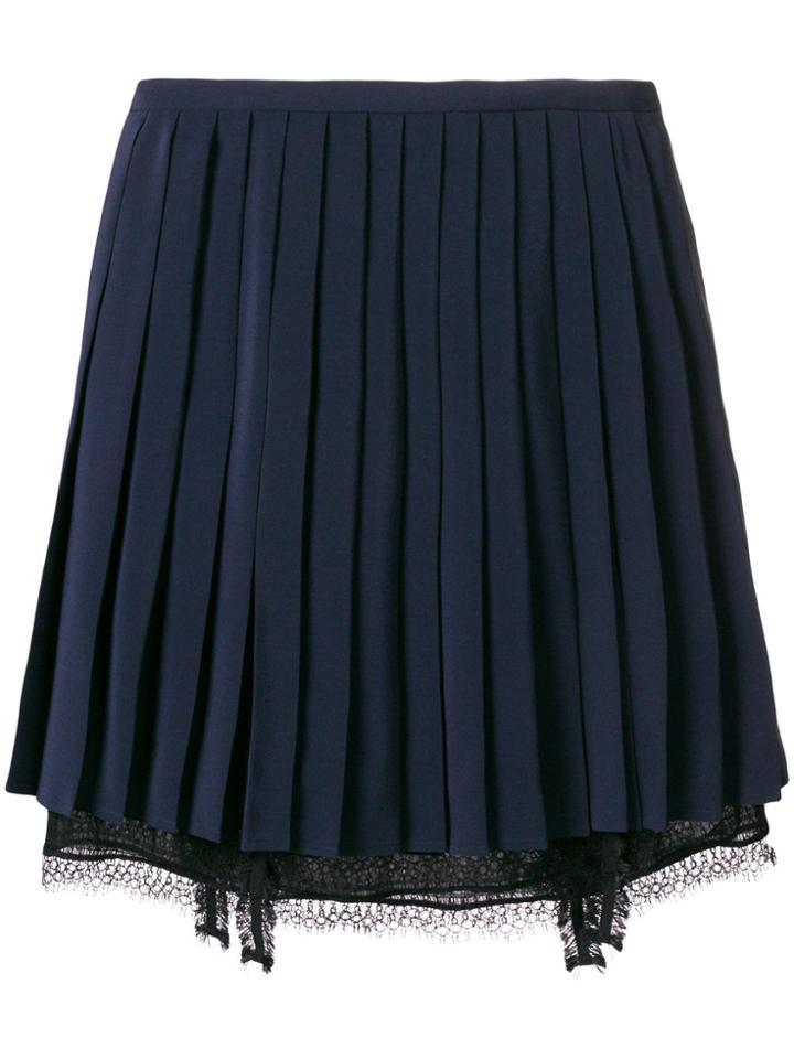Versace Pleated Skirt - Blue