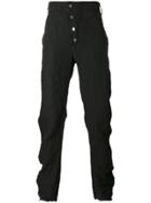 Lost & Found Rooms Diagonal Fly Pants - Black