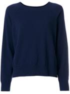 Semicouture Fine Knit Pullover - Blue