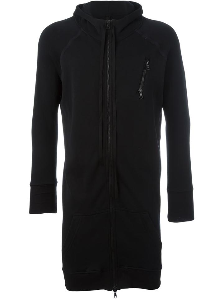 Unravel Long Hoodie, Men's, Size: Small, Black, Cotton