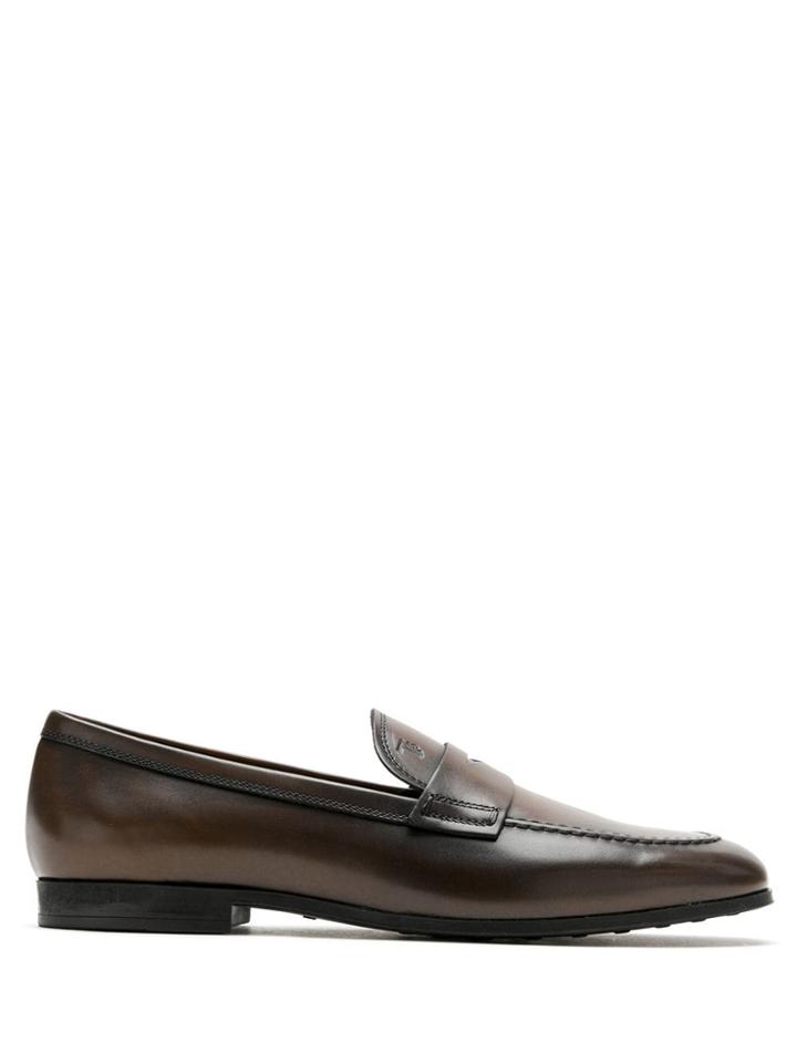 Tod's Mocassino Gomma 85b - Brown