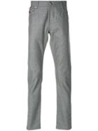 Isaia Straight-leg Suit Trousers - Grey