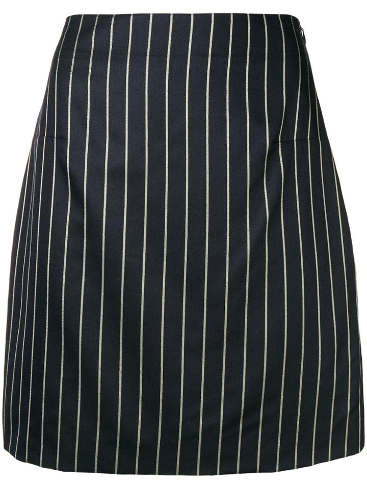 Noon By Noor Scout Striped Mini Skirt - Blue