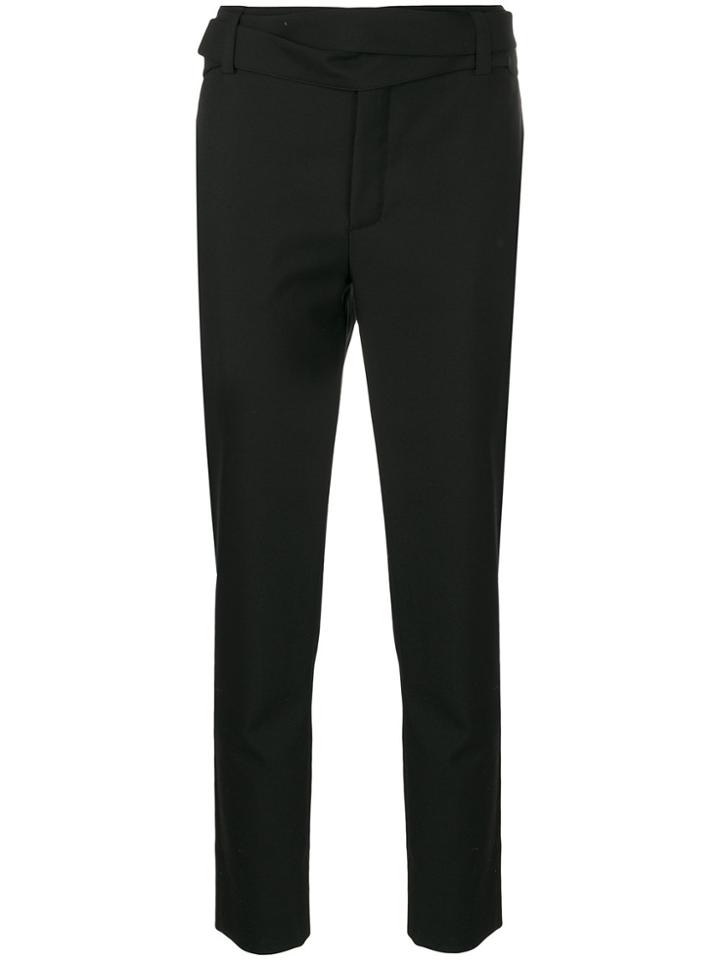 Saint Laurent Crossover Belt Le Smoking Trousers - Black