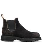 Buttero Rubber Sole Chelsea Boots - Brown