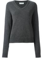 Faith Connexion V-neck Jumper, Women's, Size: Small, Grey, Cashmere