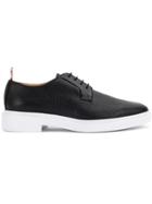 Thom Browne Contrast Sole Derby Shoes - Black