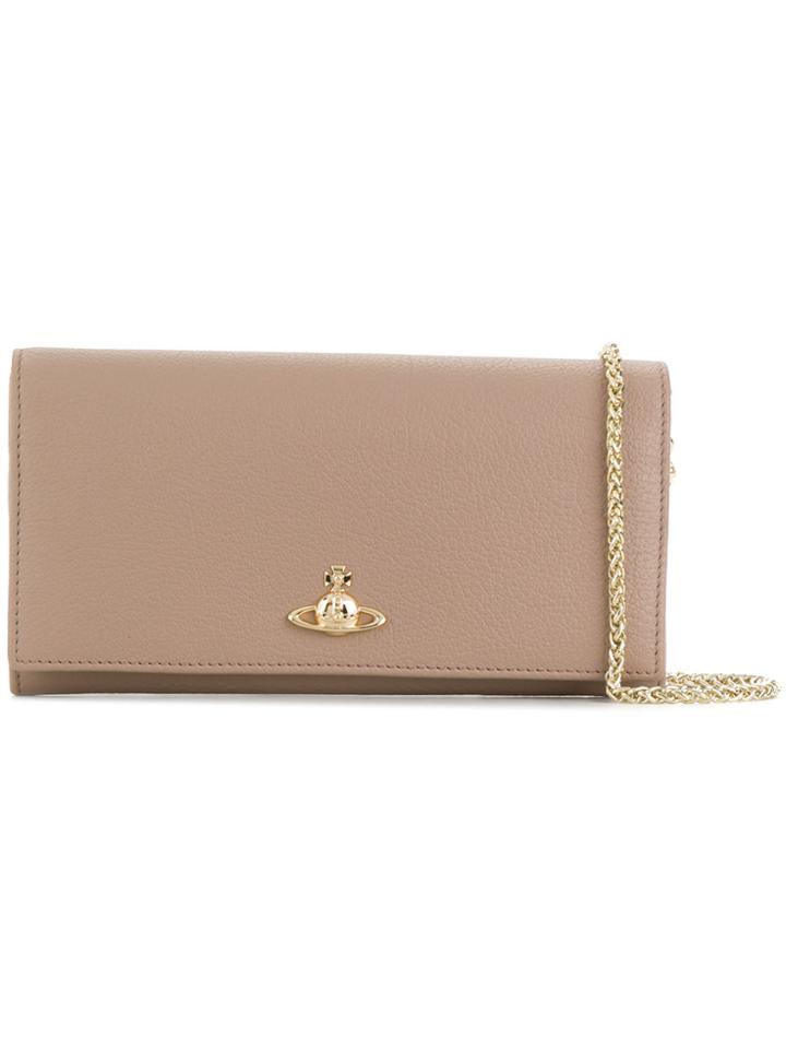 Vivienne Westwood Balmoral Wallet-on-chain - Nude & Neutrals