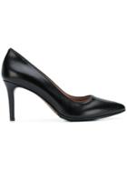 Albano Pointed Toe Pumps - Black