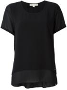 Michael Michael Kors Back Slit Layered T-shirt
