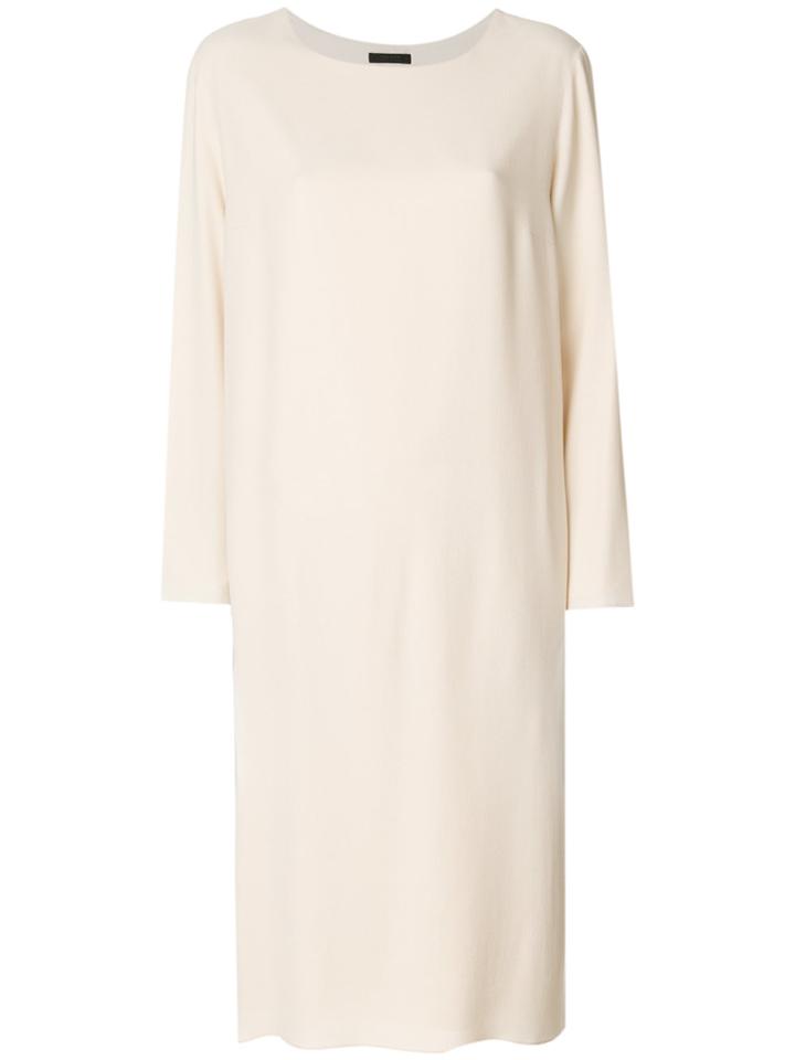 The Row Loose Fit Jumper Dress - Nude & Neutrals