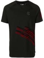 Plein Sport Stretch Fit Stamped T-shirt - Black