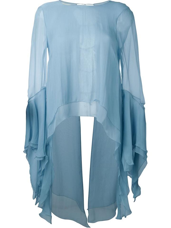 Antonio Berardi Funnel Sleeves Blouse
