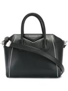 Givenchy Small 'antigona' Tote, Black, Calf Leather